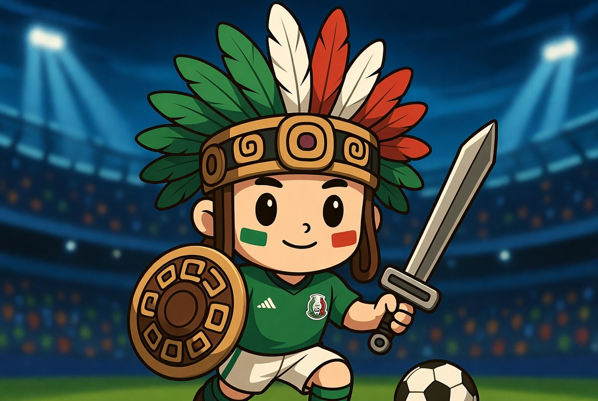 Maya Warrior – Mexico Mascot
